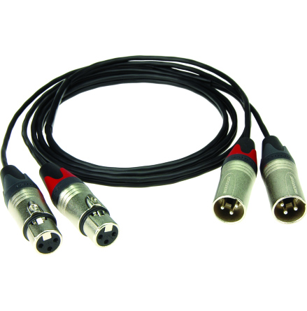 Klotz SXX | Balanserad stereo patch XLR-XLR kabel