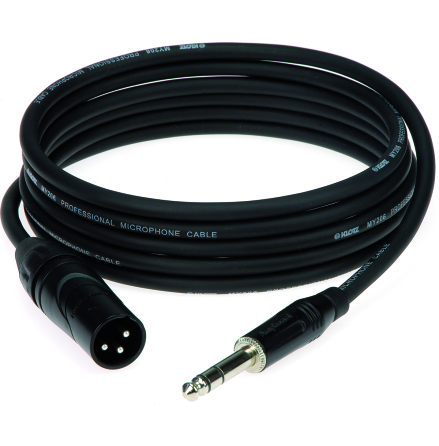 Klotz 3JM1-1A | Balanserad XLR Hane -Tele kabel