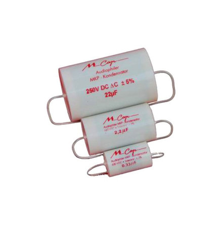 Mundorf M-Cap 630V | Metaliserad polypropylen kondensator för audiofiler