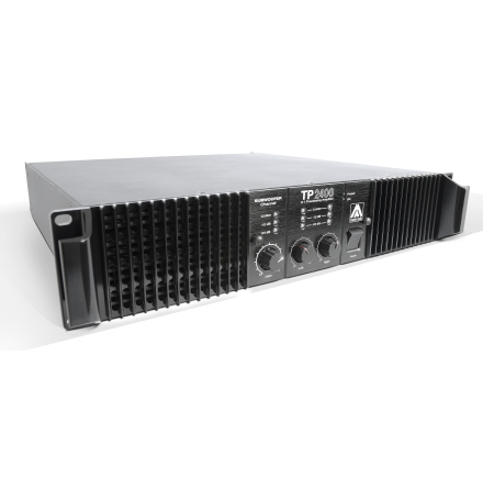 Master Audio TP-2400, trekanligt slutsteg med inbyggd signalelektronik