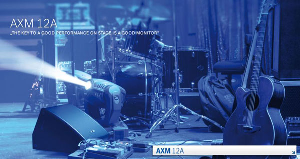 DYnacord AXM 12A Banner DYnacord AXM 12A Banner